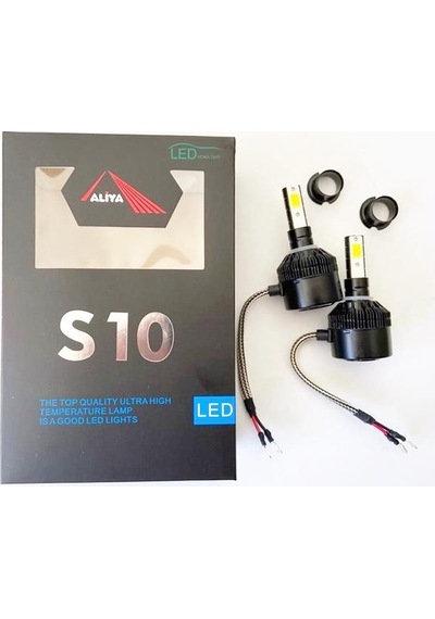 S10 H3 Led Xenon 12-24V 8000 Lümen 6000 Kelvin Beyaz Işık 2 Adet