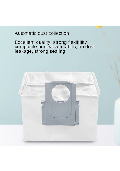 Srfn Ticaret Roborock S8/q5/q7/q7+ Uyumlu Toz Torbası - 5 Adet