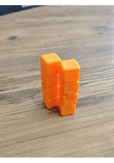 Teknosanat 3d Baskı Infinity Cube - Sonsuzluk Küpü Stres Oyuncağı Fidget Toy