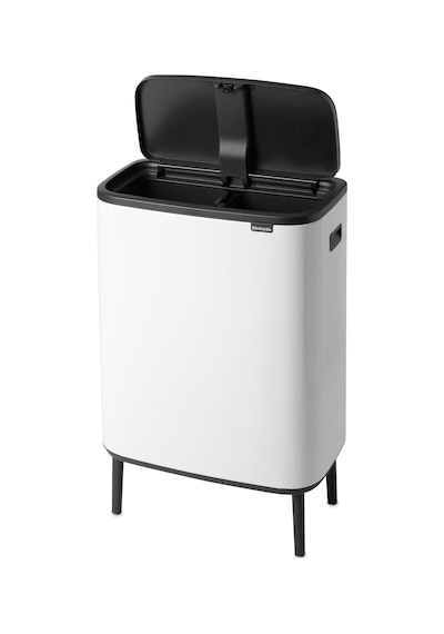 130601 Çöp Kovası, Beyaz, 30 Litre