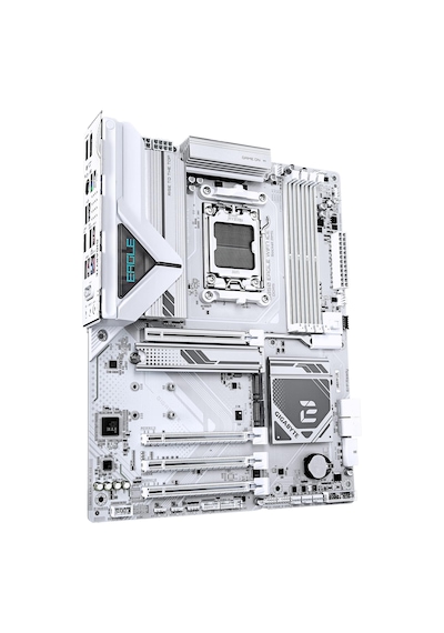 Gigabyte B850 Eagle Wıfı7 Ice Am5 Ddr5 8200mhz Oc Atx Gaming Aaaa11gıg0046