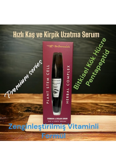Hızlı Kaş Ve Kirpik Uzatan Serum Bitkisel İçerik