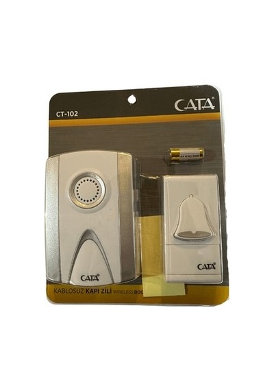 Cata Uzaktan Kumandalı Gri-beyaz Zil Ct-102