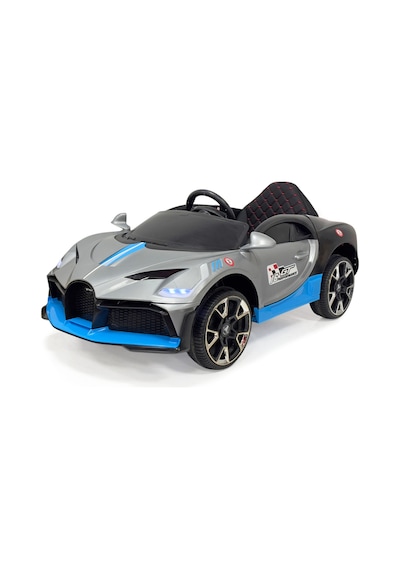 Bugatti 12 Volt Uzaktan Kumandalı Akülü Araba Hızlı Motor Gt Gri