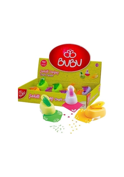 Bu-bu Şekilgeç Craft Punc Köşe Delgeç Corner-model A Mor