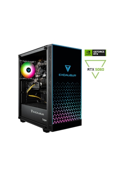 Casper Excalibur E65L.147F-EX60A-0FD i7-14700F 64 GB 2 TB SSD RTX5060 W11H Masaüstü Oyuncu Bilgisayarı