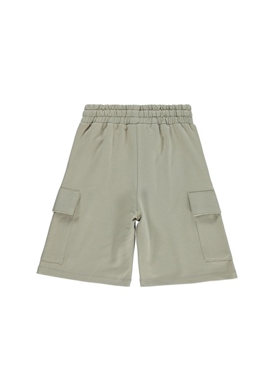 Civil Boys Basic Kargo Cepli 6-9 Yaş Kapri - Gri Soft Gri