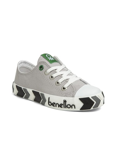Benetton Gri - Çocuk Spor Ayakkabı