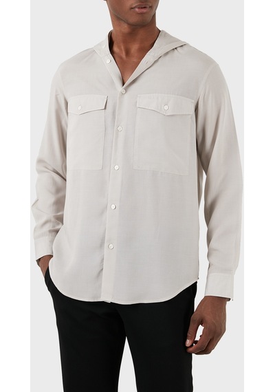 Emporio Armani Erkek Gömlek 3d1cg5 1nkgz 06g2 Gri