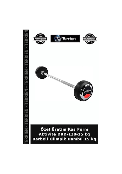 Özel Üretim Kas Form Aktivite Drd-120-15 Kg Barbell Olimpik Dambıl 15 Kg