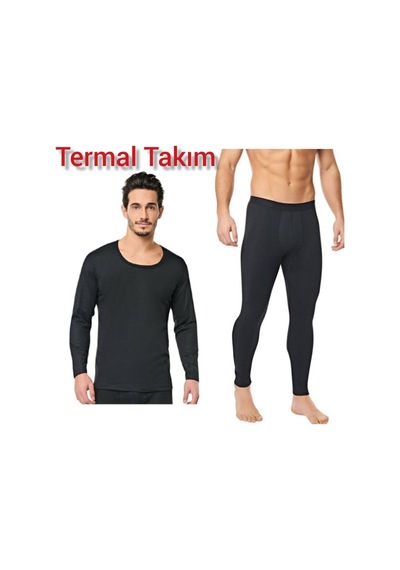 Termal Takım 5'li Set Siyah