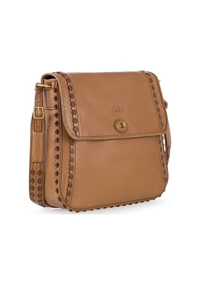 GÖN Gön Handmade Kadın Postacı Çantası Olive