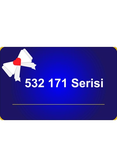 Daha Önce Hiç Kullanılmamış Turkcell 532'Li Numara 532 171 07 89