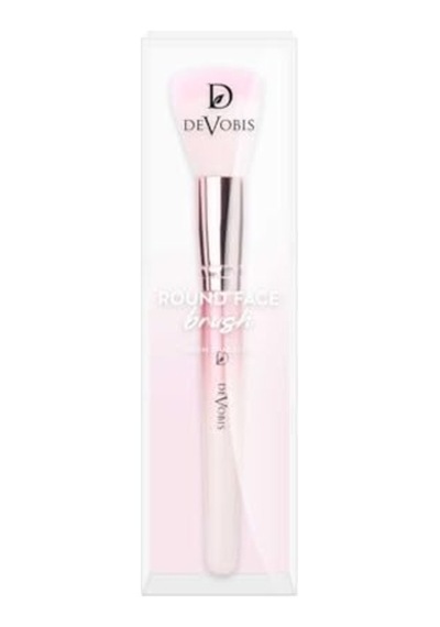 Devobis Round Face Brush - Yuvarlak Başlı Pudra, Fondöten Ve Bronzer Fırçası