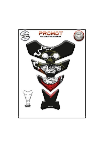 Universal Motosiklet Tank Pad 3d Sticker 0247 Diğer
