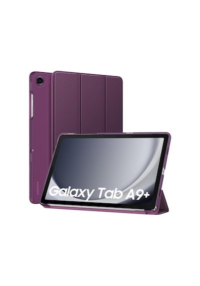 Samsung Galaxy Uyumlu Tab A9 Plus X210 X213 X215 X217 Kılıf New Pu Deri Smart Standlı Case Uyku Modlu
