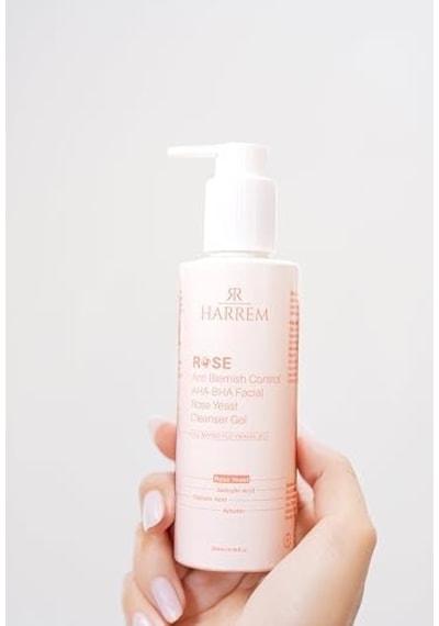 Rose Series Tüm Ciltler Gül Mayası Glycolic Acid Hassas Yüz Yıkama Jeli 200 Ml
