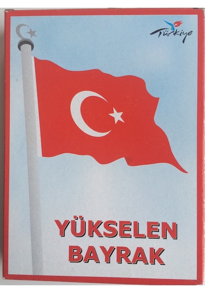 Türk Bayrağı Yükselen Bayrak 20X30