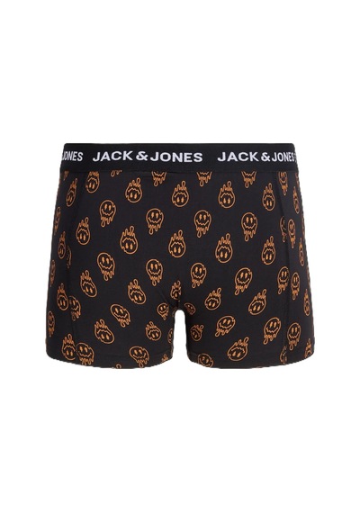 Jack & Jones Jack&jones Jacdale Smiley Trunks 3'lü Erkek Boxer 12301230 Çok Renkli