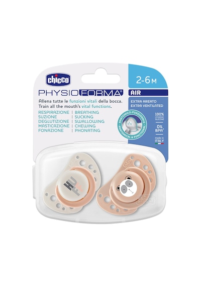 Chicco Physıoforma Aır Emzik Kız 0-6 Ay 2'li 00075031330000 Krem - Bej