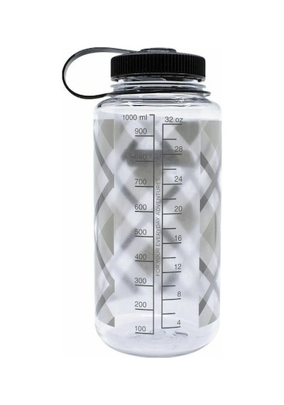 Nalgene 32 Oz Wide Mouth Suluk Matara 1 Litre Kare Desenli Gri Nalgene 32 Oz Wide Mouth Suluk Matara 1 Litre Kare Desenli Gri