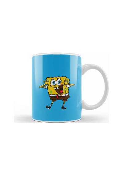 Sünger Bob Sponge Bob 05 Kupa Bardak Porselen Karışık