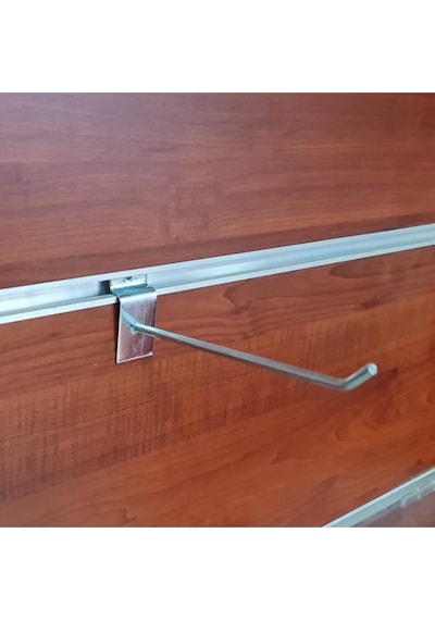 20 Adet Kanallı Pano Kancası Askı Kancası 15 Cm