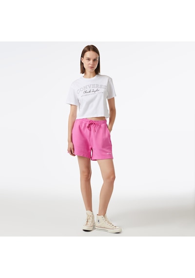United4 Unıted4 Essentials Kadın Pembe Şort Düz 24uwes Pembe