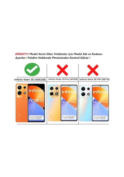 Infinix Note 30 4G Uyumlu Kılıf Yüzüklü Standlı Extra Darbe Koruma Sert Silikon Kapak - Siyah