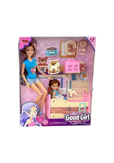 Wg-c115112 Kutulu 29cm Aksesuarlı Ranzalı Bebek - Vardem Oyuncak - Izbp-891829 1 Adet