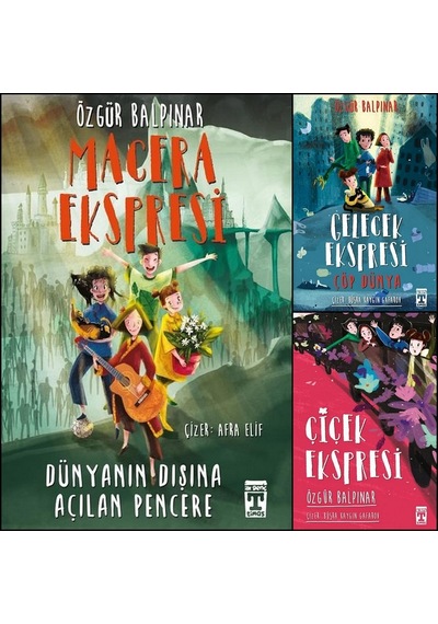 Çiçek-Gelecek-Macera Ekspresi 3 Kitap Set