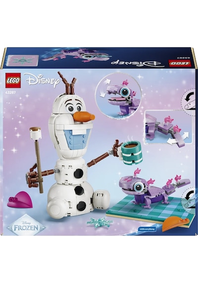 LEGO® ǀ  Disney Princess Karlar Ülkesi Olaf ve Bruni Piknik Eğlencesi 43287 – 7 Yaş ve Üzeri Çocuklar için Oyuncak Yapım Seti(478P)