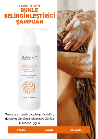 Sisteme 11 Bukle Belirginleştirici Şampuan 250 Ml