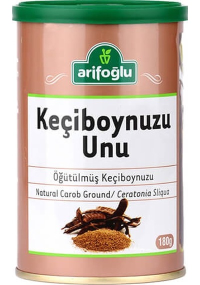 Arifoğlu Öğütülmüş Keçiboynuzu Unu Teneke 2 x 180 G