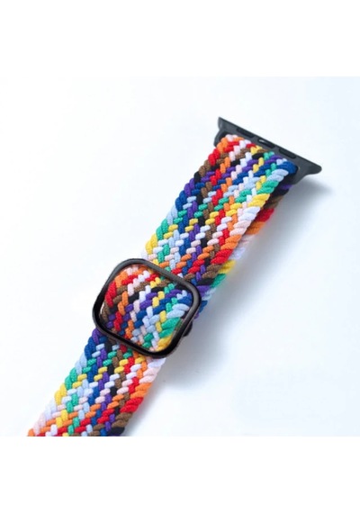 Ally Apple Watch Uyumlu 7-8 45mm 6-5-4 44mm Watch Uyumlu Ultra 49mm Japon Tokalı Elastik Kayış Kordon 3-2-1 42mm- 5775