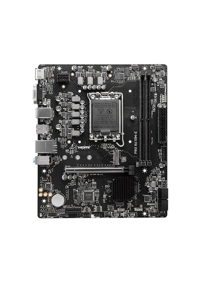 Msı Pro H610m-e Ddr5 5600mhz Oc Hdmı Vga M.2 Matx 1700p-58943