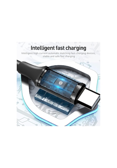 HP Uyumlu Dhc-tc107-3m Usb3.1 Type-c To Type-c Hızlı Şarj Kablosu
