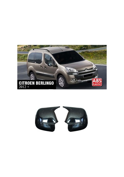 Citroen Berlingo Batman Yarasa Ayna Kapağı Piona Black Abs 2012-2019