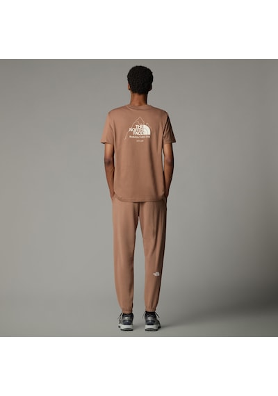 The North Face M Biner Graphic 4 Tee Erkek T-shirt-31193 Kahverengi