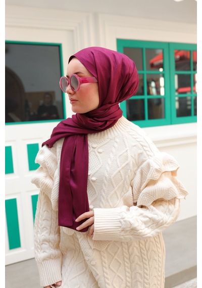 Silk Home Deluxe Şal 40004-21 MÜRDÜM