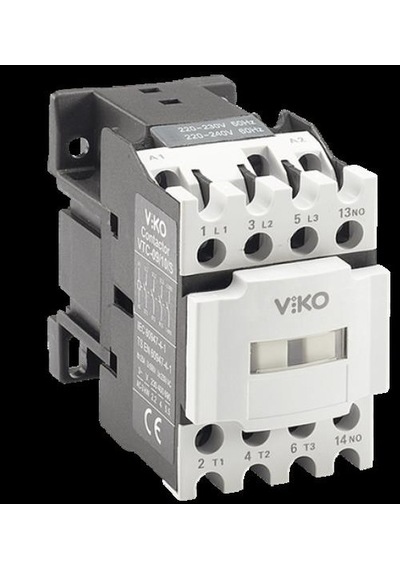 Viko Kontaktör Mini 9 Amper 1nc Ac Bobinli-vtc-09/01/s