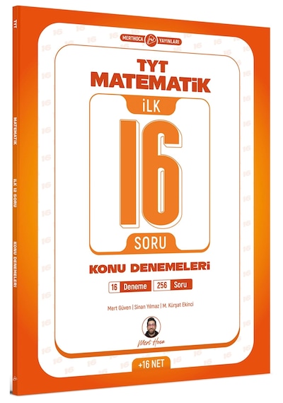 Mert Hoca Yayınları Tyt Matematik İlk 16 Soru Konu Denemeleri