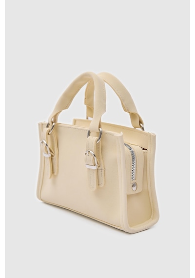 Shule Bags Wander Mini Çapraz Çanta Butter Yellow Krem