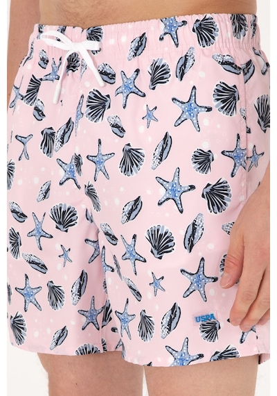 U.s. Polo Assn. Erkek Açık Pembe Deniz Şortu 50301448-vr078 Acık Pembe
