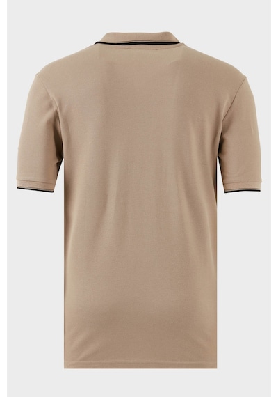 Buratti Pamuklu Regular Fit 3'Lü Paket Erkek Polo Yaka T Shirt 590296415S3 Vizon-Beyaz-Siyah