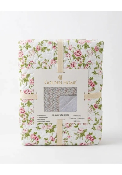 Golden Home Çok Amaçlı Yatak Örtüsü Çift Kişilik 1