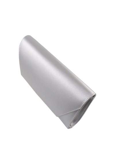Keeba Gümüş Abiye Çanta. Gümüş Kadın Abiye Çanta. Abiye Gümüş Kumaş Davet Gece Portföy Clutch Çanta. Gümüş