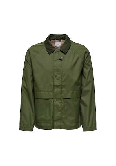 Only & Sons Erkek Mont 22031626 Olive Çok Renkli