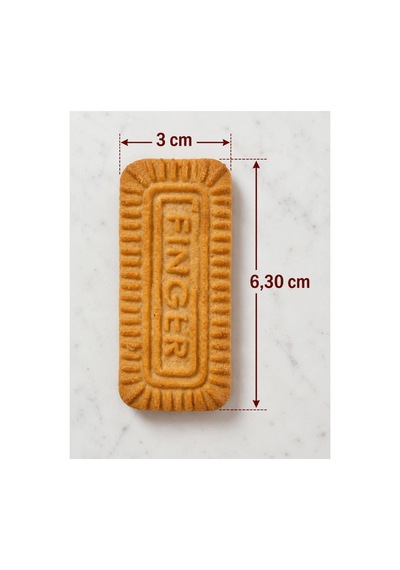 Bisküvi Arası Kıstırma Lokum 1000 Gr Finger Bisküvili