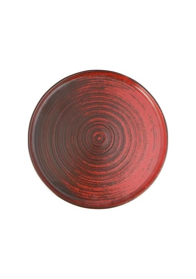 Porland Ethos Lykke Kırmızı Düz Tabak 18cm 04alm005772 Kırmızı
